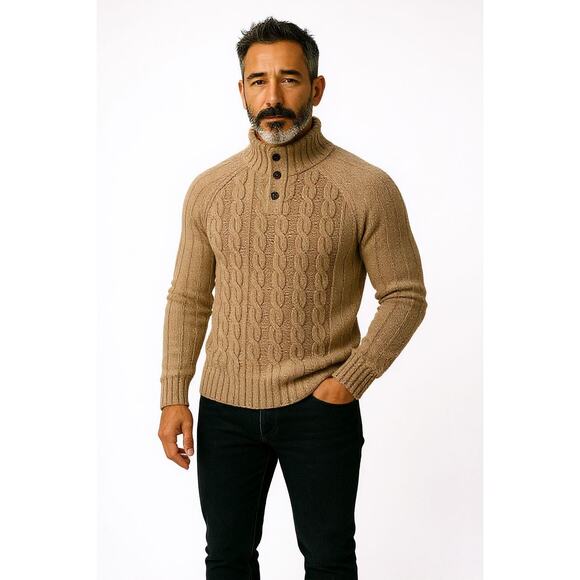 Original Weatherproof size (M) Vintage cable knit and stylish sweater - Picture 6 of 6